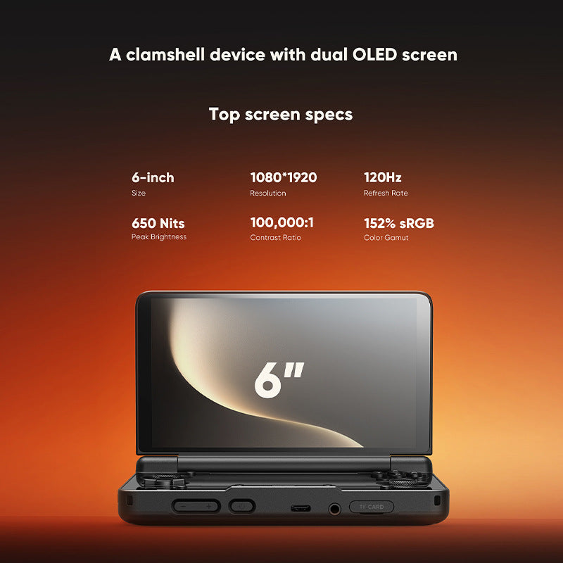 Handheld Gaming Console – Android 13, Dual Screen & Multi-Platform Support
