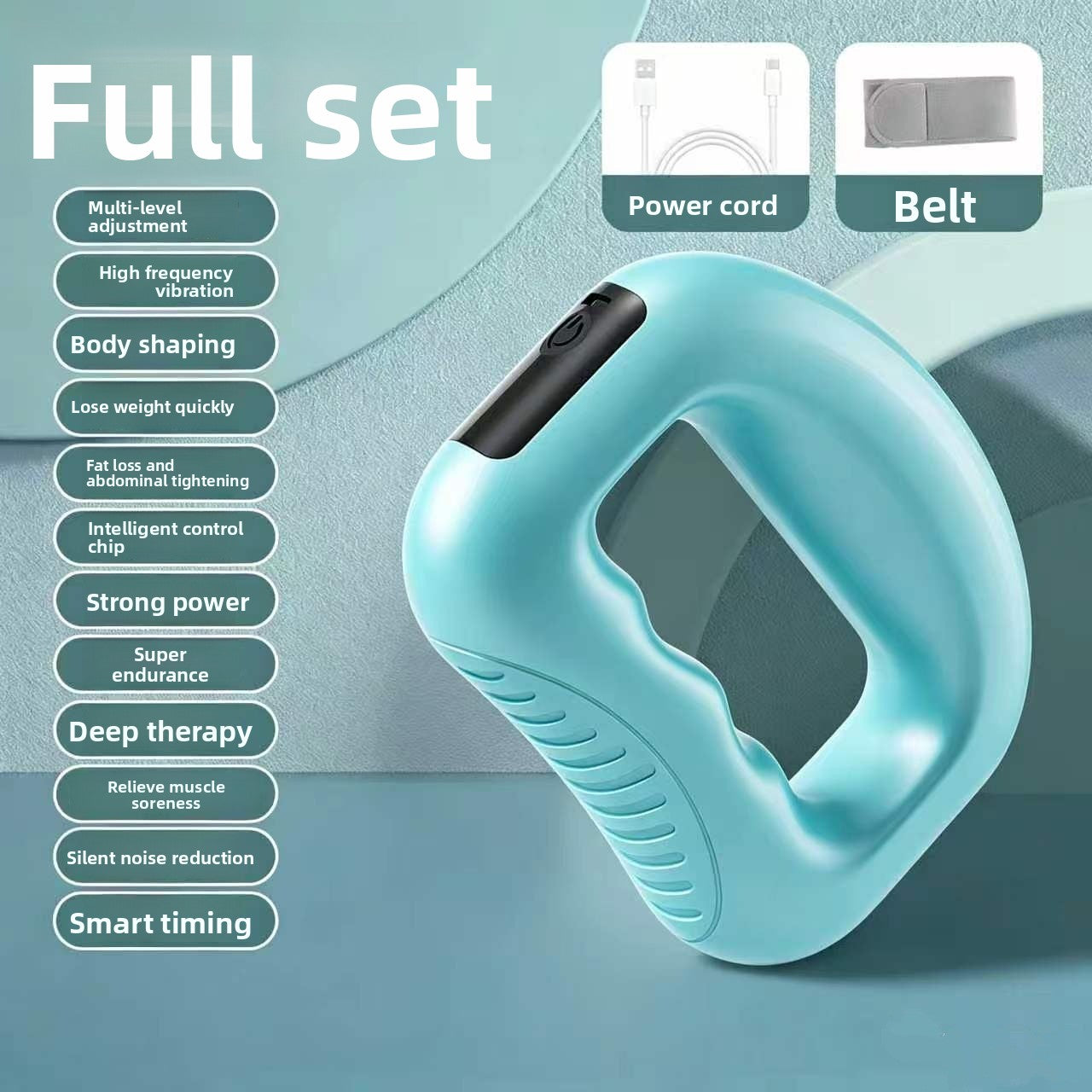 Vibration Massage Machine – 5-Speed Fat Reduction & Body Sculpting