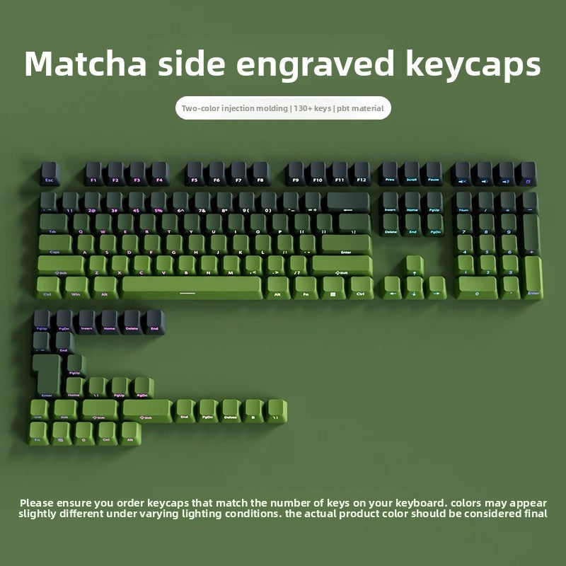 PBT Side-Engraved Keycaps for Mechanical Keyboards